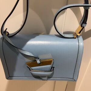 Loewe medium Barcelona Blue Handbag